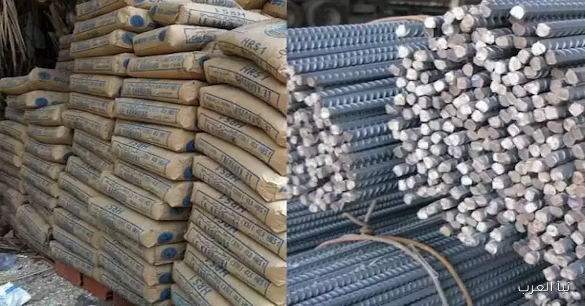 ارتفاع أسعار الحديد اليوم الاثنين في الأسواق المحلية