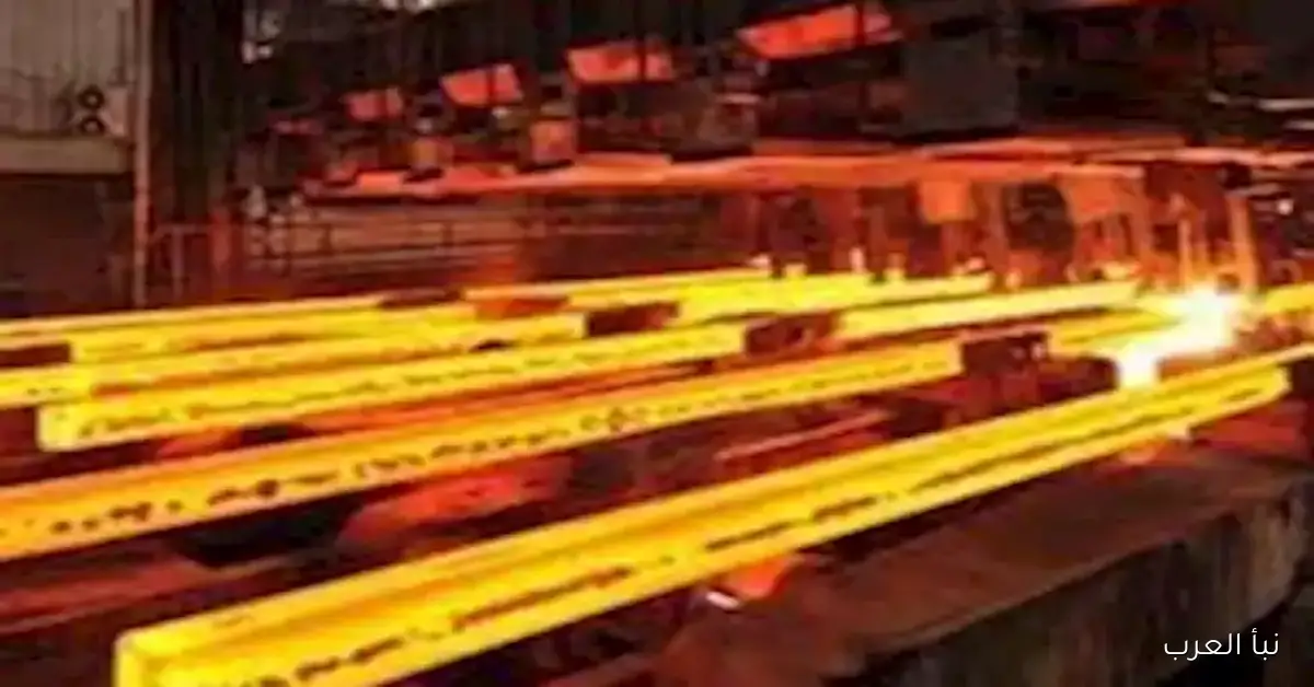 ارتفاع سهم “الحديد والصلب” بنسبة 33.8% خلال آخر 7 جلسات تداول