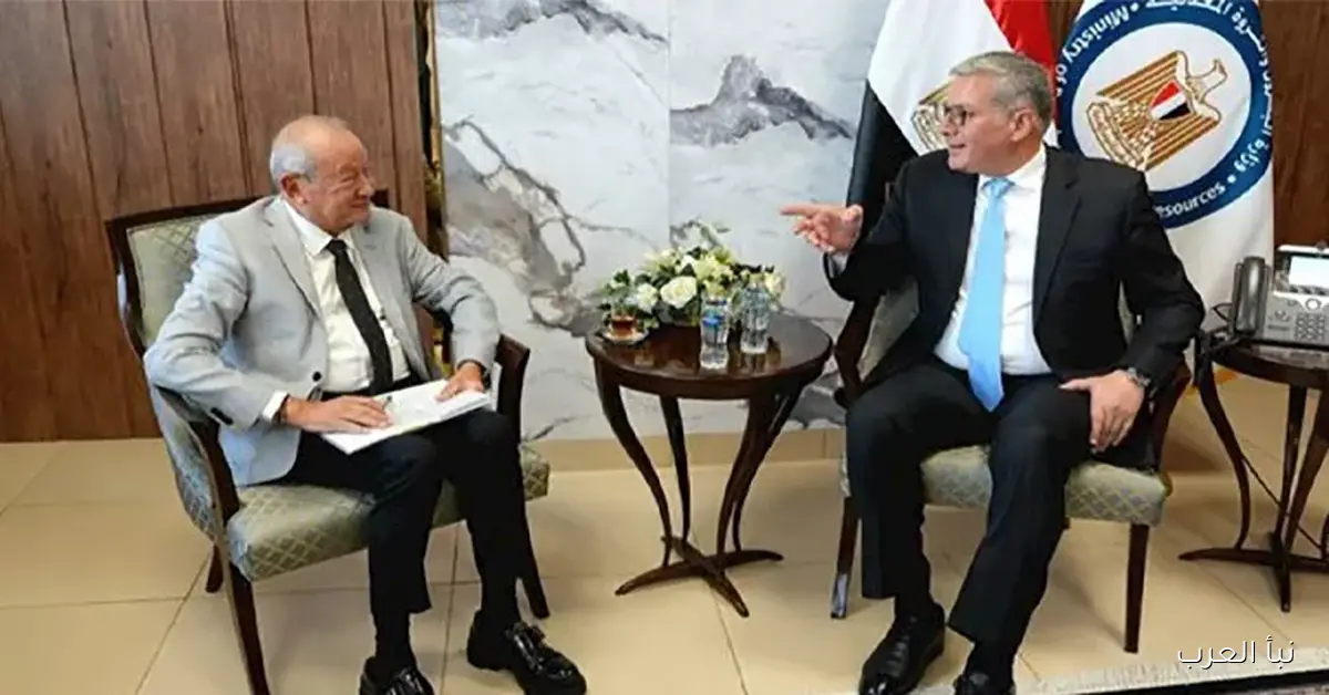 مباحثات مثمرة بين وزير البترول و”نجيب ساويرس” لتعزيز استثمارات الذهب في مصر