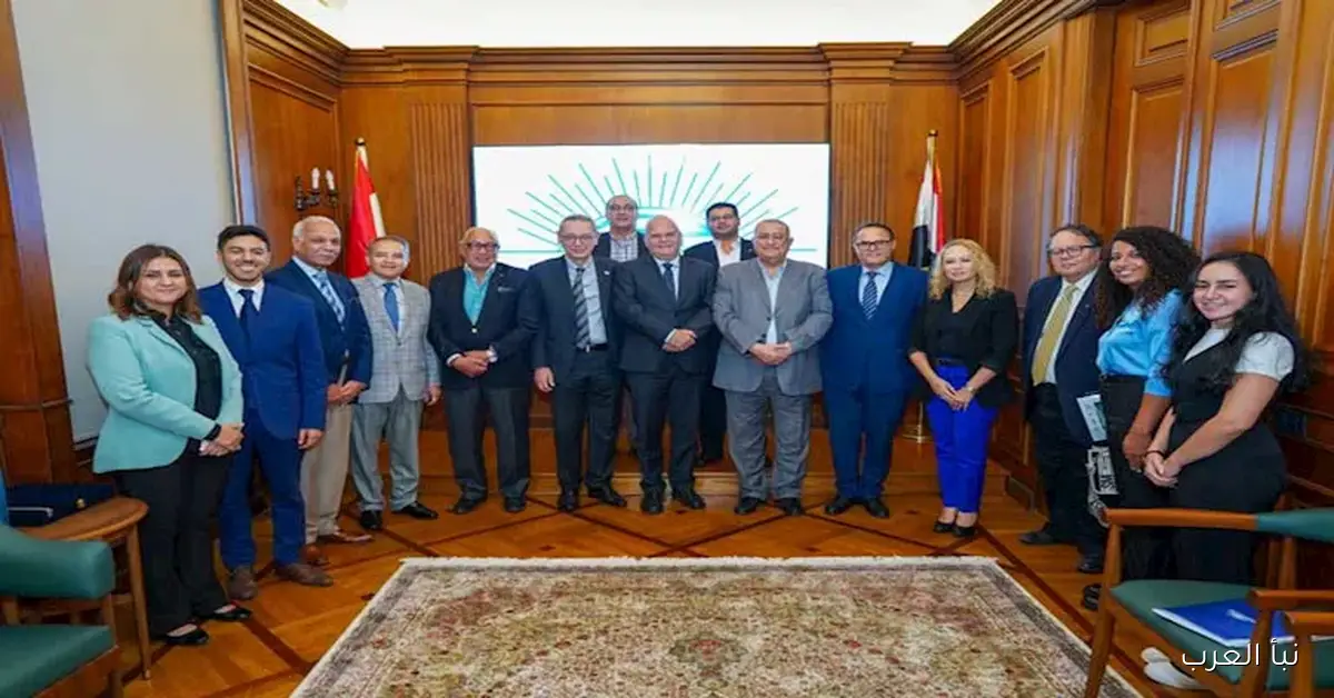 معًا: جمعية رجال أعمال إسكندرية وسفير السويد يبحثان تعزيز التعاون الاقتصادي